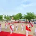 LIÊN ĐỘI TRƯỜNG TH TRẦN NHÂN TÔNG THAM GIA CUỘC THI NGHI THỨC ĐỘI CẤP QUẬN