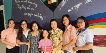 GẶP MẶT EM MINH TRANG – LỚP 5/5 TRƯỚC KHI THAM GIA SÂN CHƠI CẤP QUỐC GIA