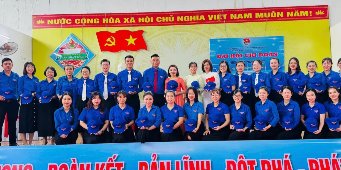 ĐẠI HỘI CHI ĐOÀN TRƯỜNG TIỂU HỌC TRẦN NHÂN TÔNG NHIỆM KỲ 2025-2027