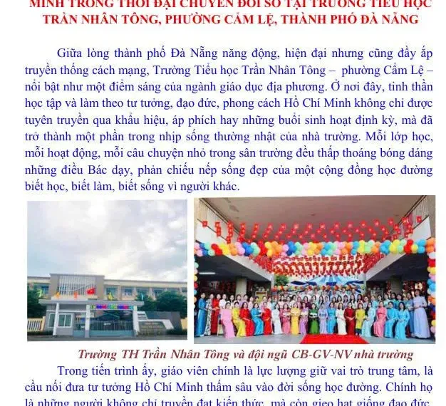 TÁC PHẨM THAM DỰ CUỘC THI GIẢI BÁO CHÍ VỀ XÂY DỰNG ĐẢNG (GIẢI BÚA LIỀM VÀNG) THÀNH PHỐ NĂM 2025