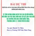 TÁC PHẨM THAM DỰ CUỘC THI GIẢI BÁO CHÍ VỀ XÂY DỰNG ĐẢNG (GIẢI BÚA LIỀM VÀNG) THÀNH PHỐ NĂM 2025
