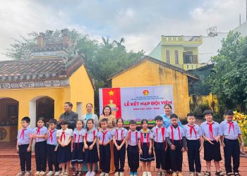 LỄ KẾT NẠP ĐỘI VIÊN ĐỢT 1 – NĂM HỌC 2025-2026