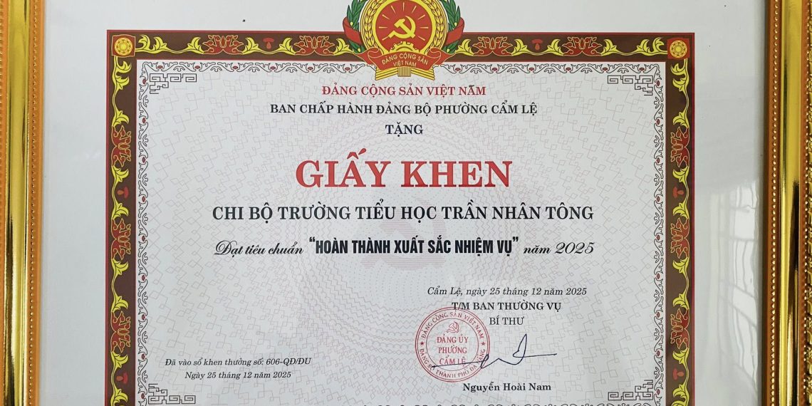 CHÚC MỪNG CHI BỘ TRƯỜNG TIỂU HỌC TRẦN NHÂN TÔNG