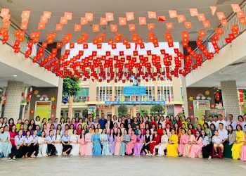 SINH HOẠT KỶ NIỆM 116 NĂM NGÀY QUỐC TẾ PHỤ NỮ 8/3 VÀ GIAO LƯU GIỮA 2 TRƯỜNG KẾT NGHĨA