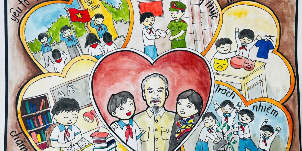 CUỘC THI “BÁC HỒ VỚI THIẾU NHI-THIẾU NHI VỚI BÁC HỒ” NĂM HỌC 2025 – 2026.